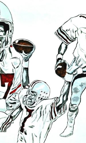 <h5>Fields, Mike</h5> Ohio State University Athletics Hall of Fame Quarterback Cornelius Green