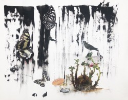 Mary Klie received a BFA in Fine Arts from Columbus College of Art & Design in 2002, and went on to receive a MFA from The School of Visual Arts in New York, NY. Klie lived and worked in New York until late 2006 before moving back to Columbus to work at The Wexner Center for the Arts. <br /><br />
Klie expands on the purpose of her work to address the “many problems associated with white privilege and white supremacy” in our society. “As I learn more about the depths of racism I realize I have only scratched the surface and that my style of documentation has only just begun,” she explains. <br /><br />
“I created the collage "2020" in direct response to the murder of George Floyd, Ahmaud Aubrey and Breonna Taylor,” explains Klie. “I will never understand what it means to be a person of color in America. I do, however know what it means to be white, and I will continue to expose uncomfortable truths and release anger the best way I know how - by making art and continuing my work as an activist.” <br /><br />
Medium: Cut paper, Gouache | Size: 18 x 24" | Value: $1000